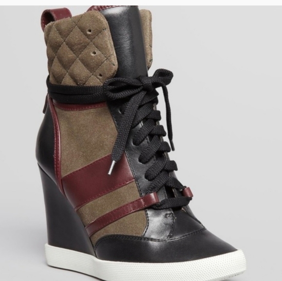 chloe wedge sneakers